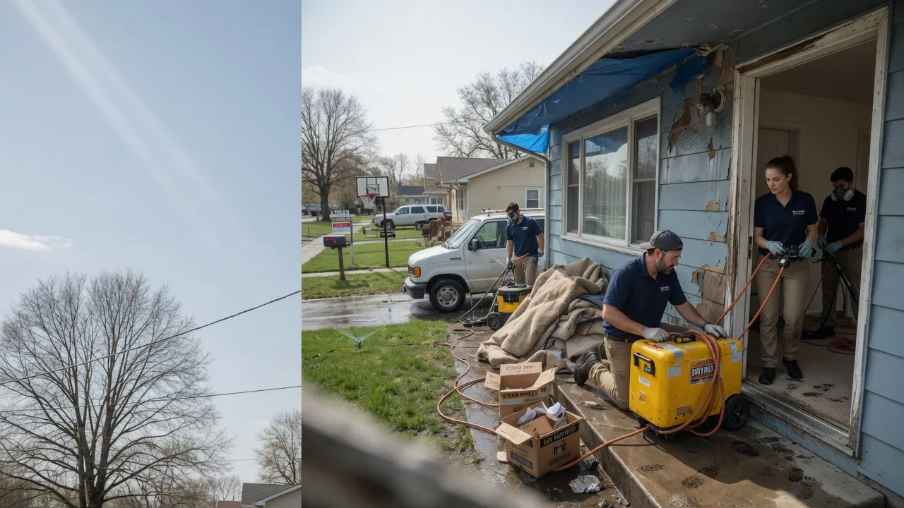 Basement Flood Cleanup in Ada, OH near me